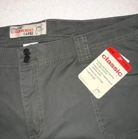 Olive Green Women's Pants - Picture 3 of 4